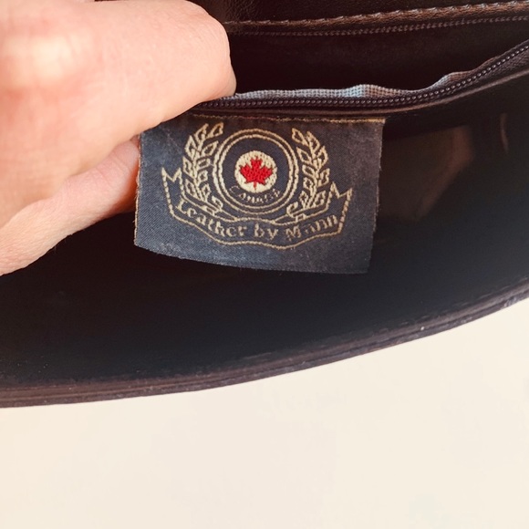 Vintage mini leather handbag - Picture 4 of 4